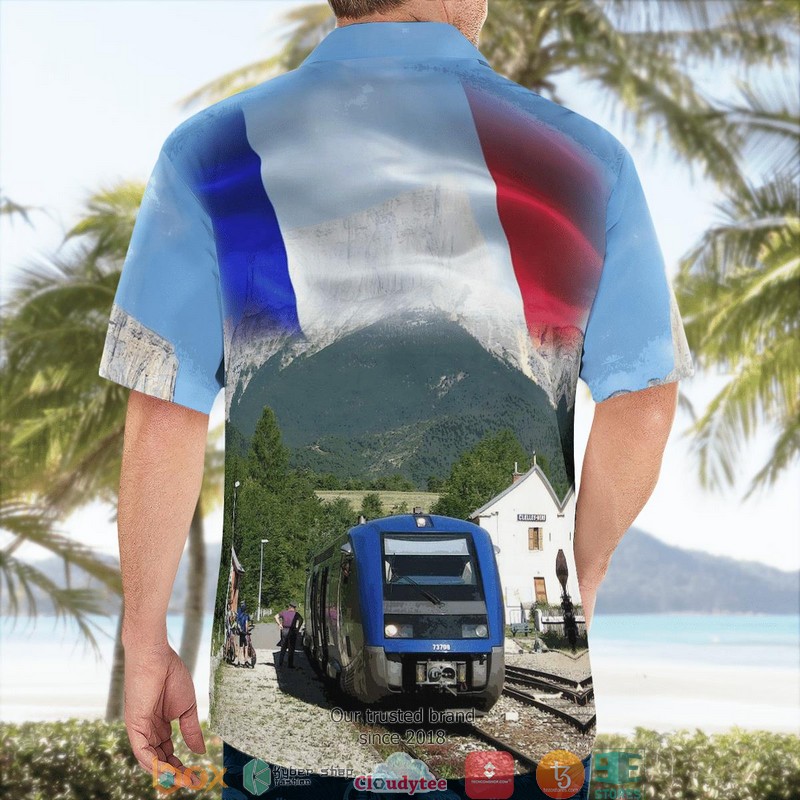BEST France SNCF Class X 73500 Diesel Multiple Unit Train Hawaii Shirt word1