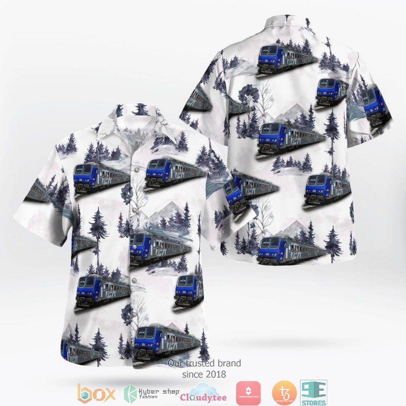 France SNCF Class Z 7300 Electric Multiple Units Limited Hawaiian Shirt word2