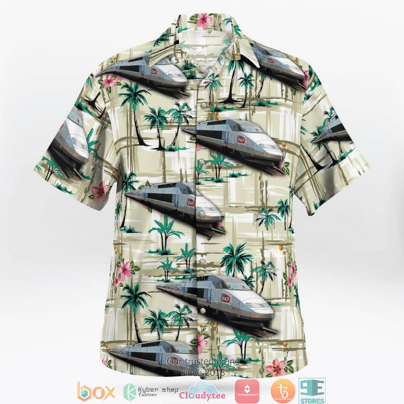 France SNCF TGV Atlantique Limited Hawaiian Shirt 2 France SNCF TGV Atlantique Limited Hawaiian Shirt word3