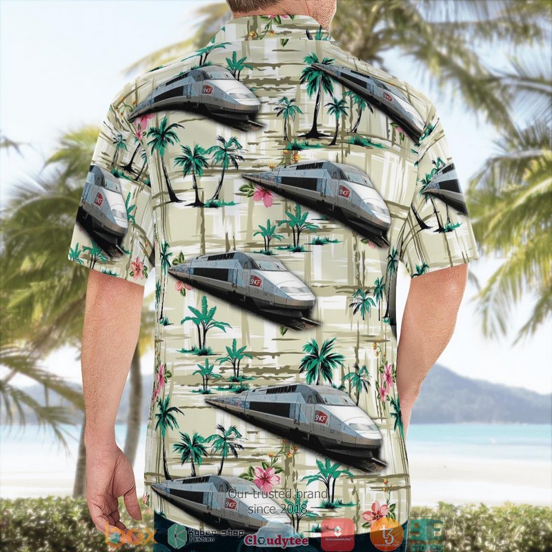France SNCF TGV Atlantique Limited Hawaiian Shirt 4 France SNCF TGV Atlantique Limited Hawaiian Shirt word3