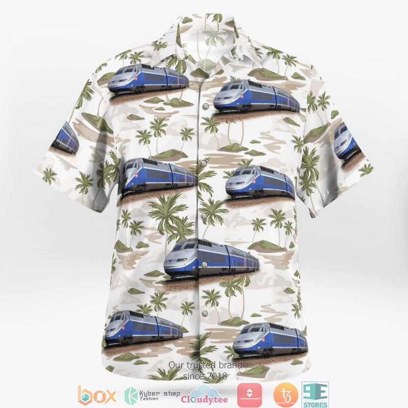 France SNCF TGV Reseau Limited Hawaiian Shirt 2 France SNCF TGV Reseau Limited Hawaiian Shirt word1