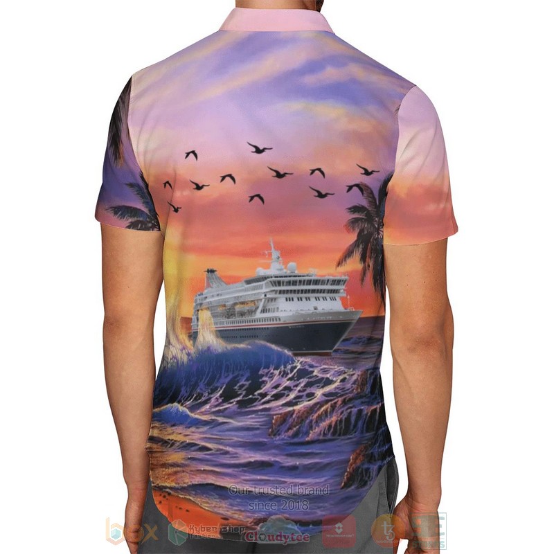 BEST Fred Olsen Cruise Lines MV Balmoral 3D Aloha Shirt 3 Fred Olsen Cruise Lines MV Balmoral Hawaiian Shirt 1 2