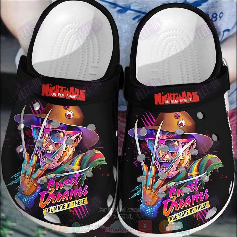 Freddy Krueger Nightmare Sweet Dream Crocband Crocs Clog Shoes