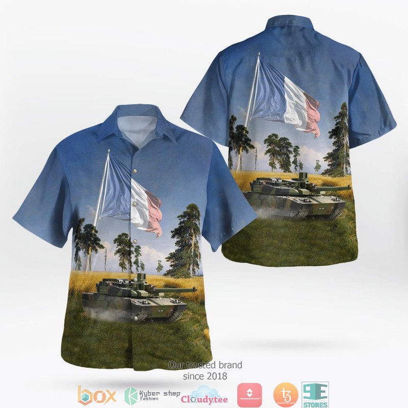 BEST French Army Leclerc Tank In Camouflage Hawaii Shirt 8 BEST French Army Leclerc Tank In Camouflage Hawaii Shirt word1