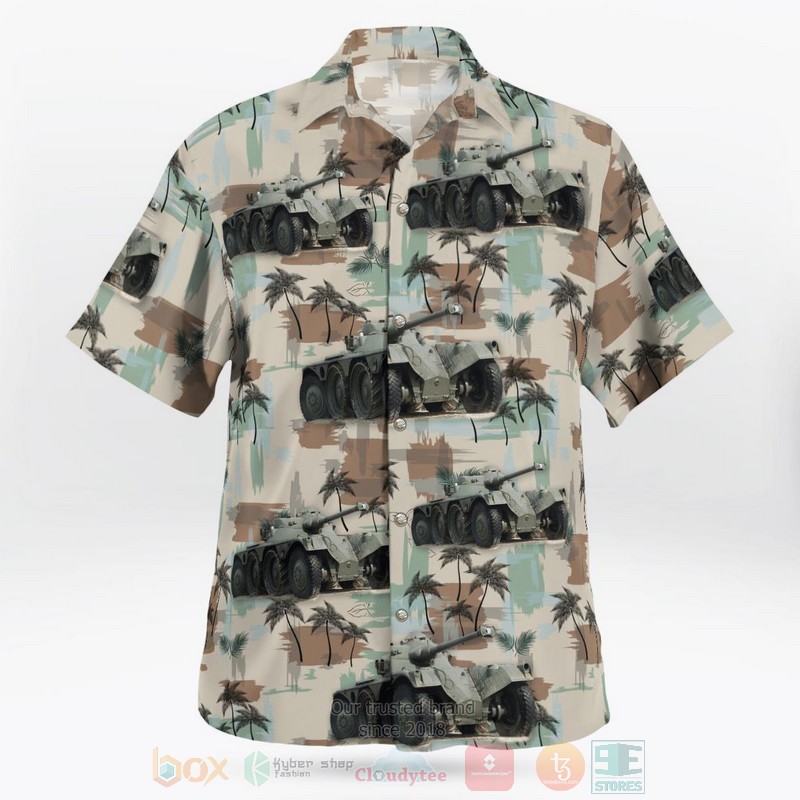 BEST French Army Panhard EBR 3D Aloha Shirt 2 BEST French Army Panhard EBR 3D Aloha Shirt word3