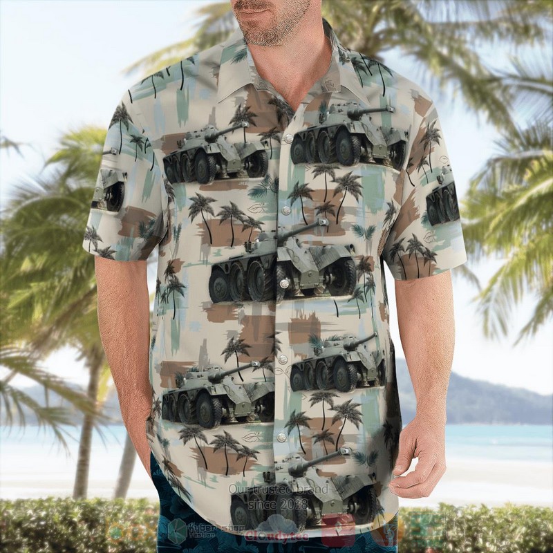 BEST French Army Panhard EBR 3D Aloha Shirt 3 BEST French Army Panhard EBR 3D Aloha Shirt word3