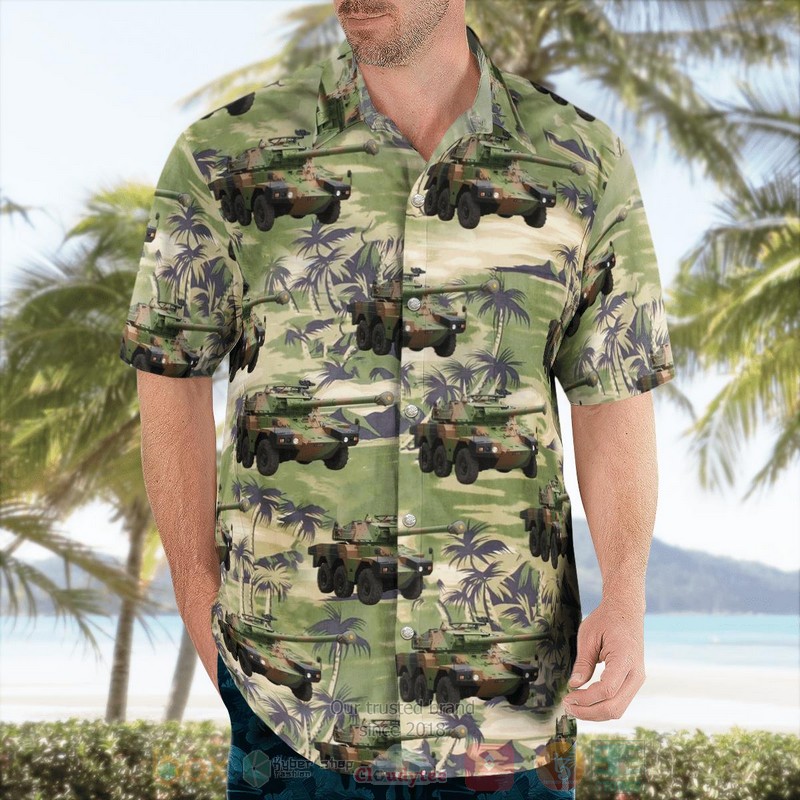 BEST French Army Panhard ERC-90 Sagaie 3D Aloha Shirt 3 BEST French Army Panhard ERC-90 Sagaie 3D Aloha Shirt word2