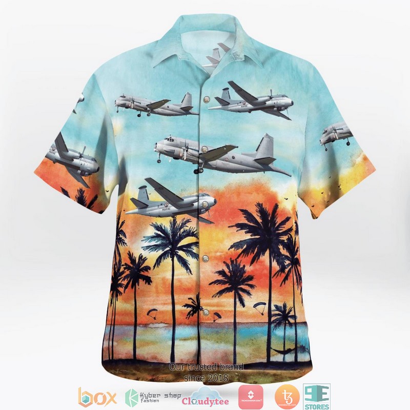 French Navy Dassault-Breguet Atlantique 2 3D Hawaii Shirt 3 French Navy Dassault Breguet Atlantique 2 3D Hawaii Shirt 1 2