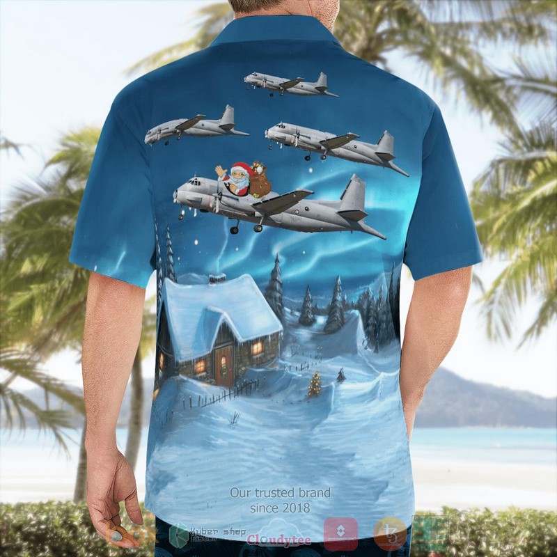 BEST French Navy Dassault-Breguet Atlantique 2 Santa Christmas Hawaii Shirt 2 French Navy Dassault Breguet Atlantique 2 Santa Christmas Hawaiian Shirt 1