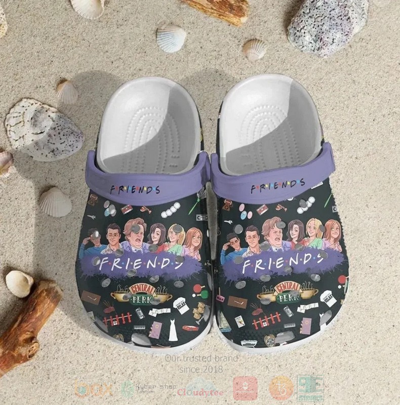 BEST Friends TV Crocs Shoes word3