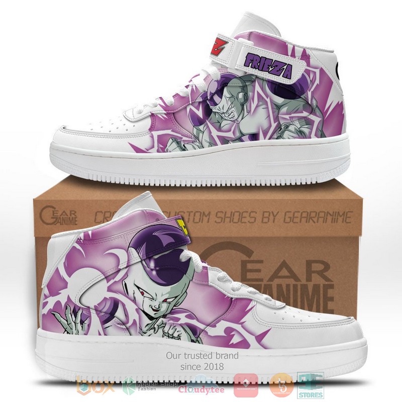 Frieza Dragon Ball Anime High Air Force Shoes