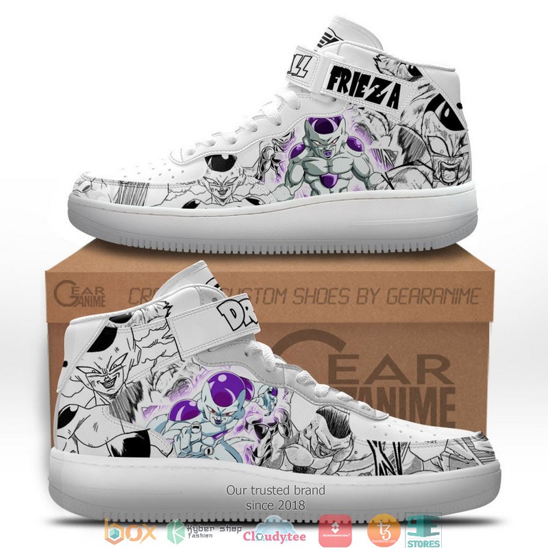 Frieza Dragon Ball Anime Mix Manga High Air Force Shoes