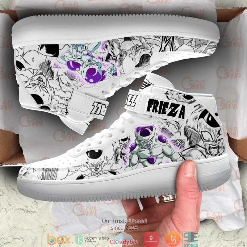 Frieza Dragon Ball Anime Mix Manga High Air Force Shoes 4 Frieza Dragon Ball Anime Mix Manga High Air Force Shoes 1 2 3