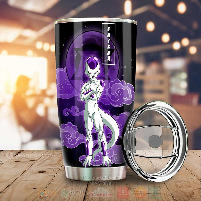 Frieza Dragon Ball Purple Anime Tumbler