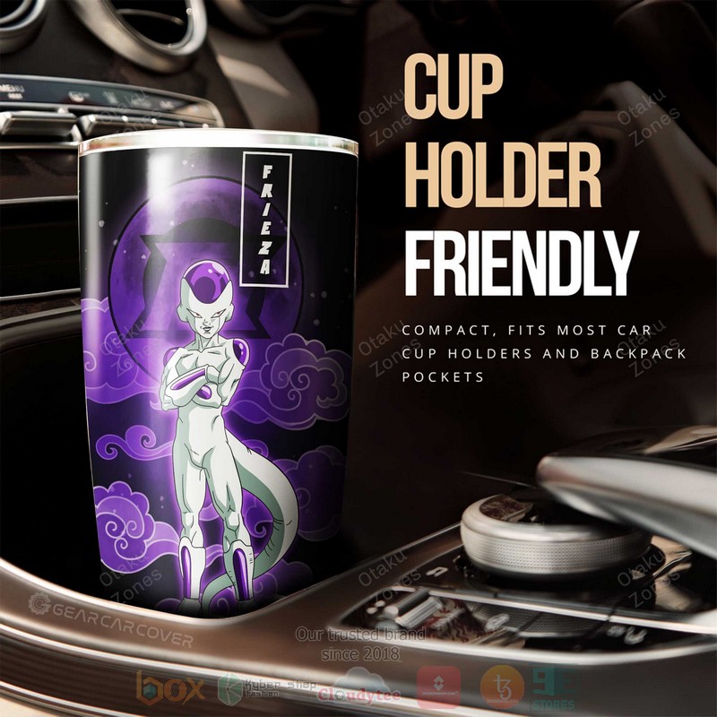 Frieza Dragon Ball Purple Anime Tumbler 1