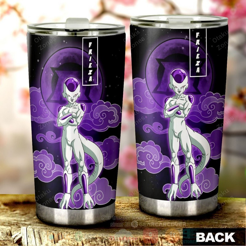 BEST Frieza Dragon Ball Purple Anime 3D Steel Tumbler 3 Frieza Dragon Ball Purple Anime Tumbler 1 2