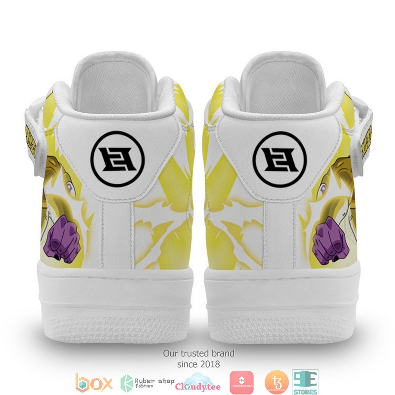 Frieza Gold Dragon Ball Anime for Otaku High Air Force Shoes 1 2