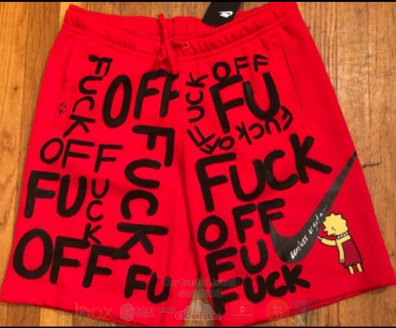 Fuck Off Hawaiian Short