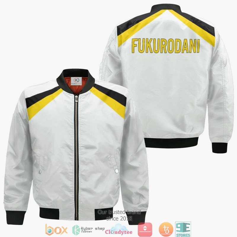 Fukurodani Academy Haikyuu Anime 3D Bomber jacket