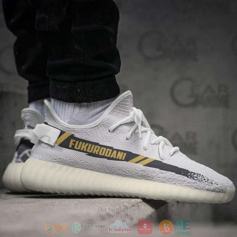 BEST Fukurodani Academy Haikyuu Yeezy Shoes Sneaker 3 Fukurodani Academy Haikyuu Anime Yeezy Shoes 1 2