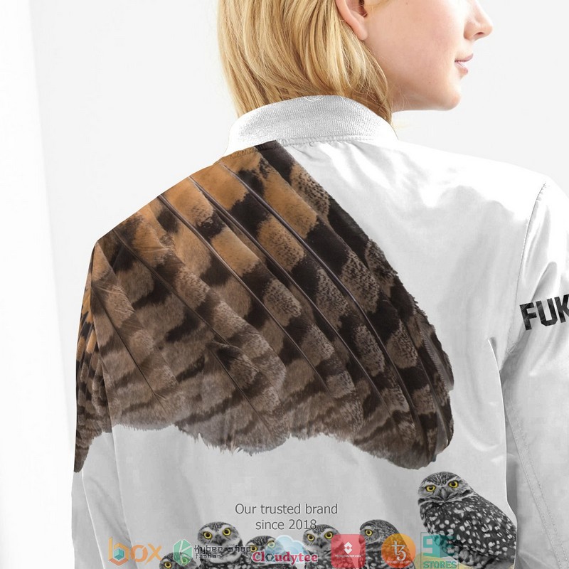 Fukurodani Owl Bomber Jacket word1