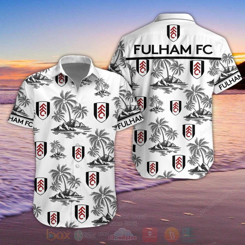 BEST Fulham F.C Aloha Shirt, Short-Pants