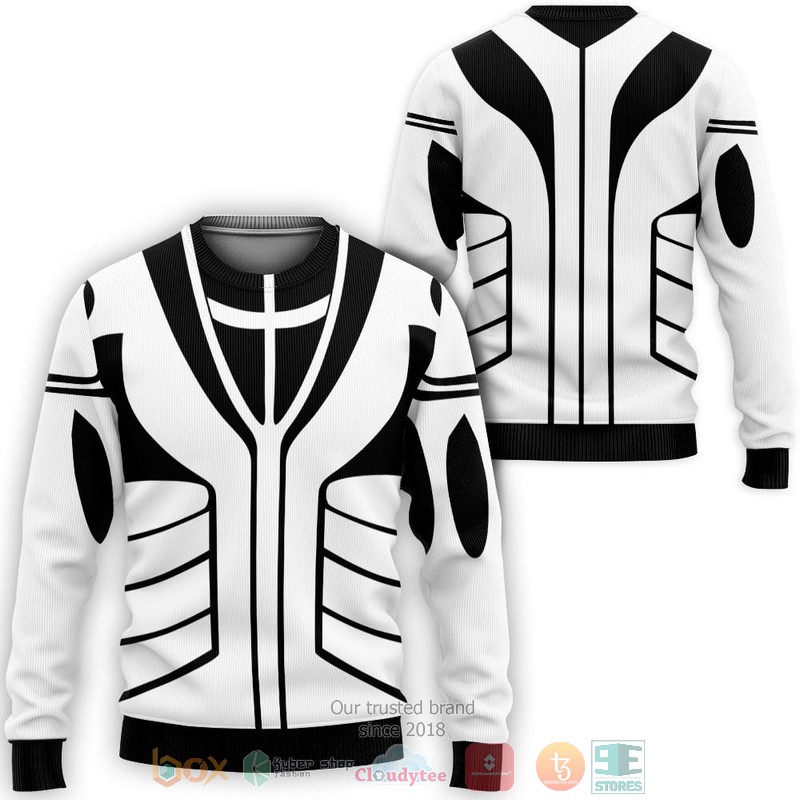 NEW Fullbring Ichigo Costume Uniform Bleach Anime Full Printed 3D Sweater, Hoodie 2 Fullbring Ichigo Costume Uniform Bleach Anime 3D Hoodie Bomber Jacket 1