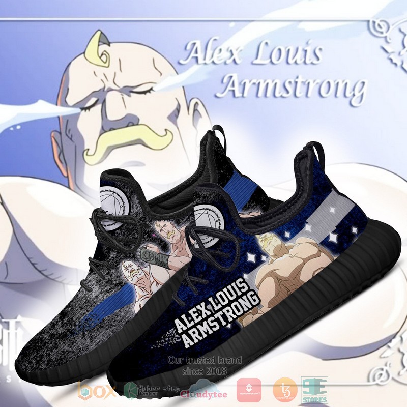 Fullmetal Alchemist Alex Louis Character Anime Reze Shoes 1
