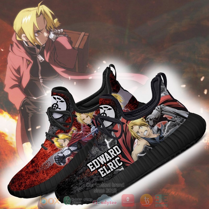 Fullmetal Alchemist Edward Elric Character Anime Reze Shoes 1