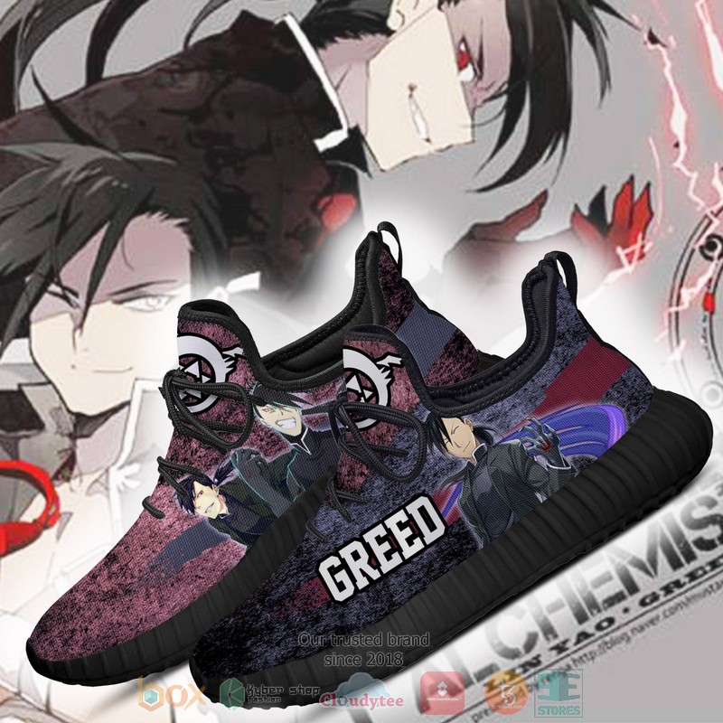 Fullmetal Alchemist Greed Character Anime Reze Shoes 1