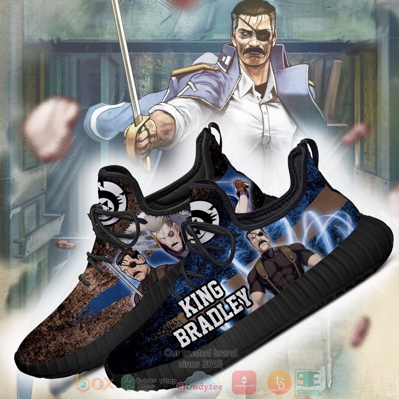 Fullmetal Alchemist King Bradley Character Anime Reze Shoes 1