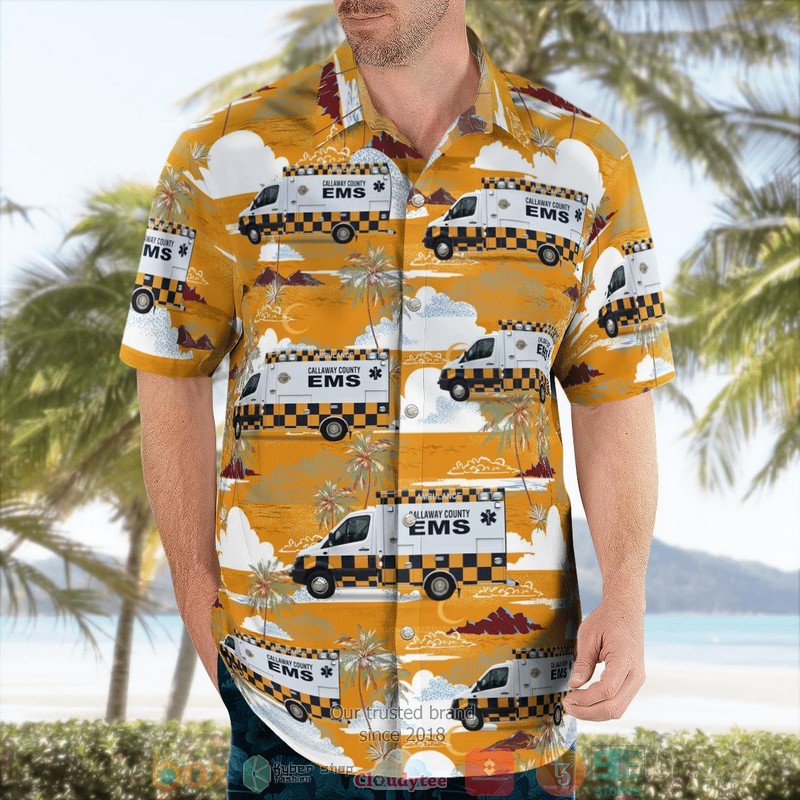 Fulton Callaway County Missouri Callaway County Ambulance District Hawaiian shirt word2