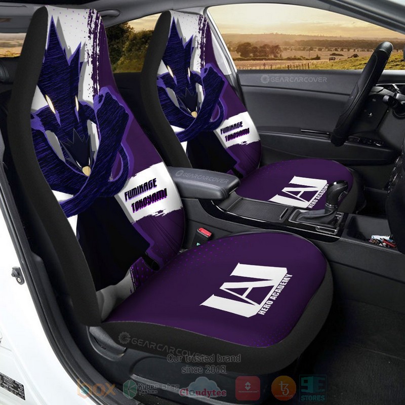 Fumikage Tokoyami My Hero Academia Anime Car Seat Cover