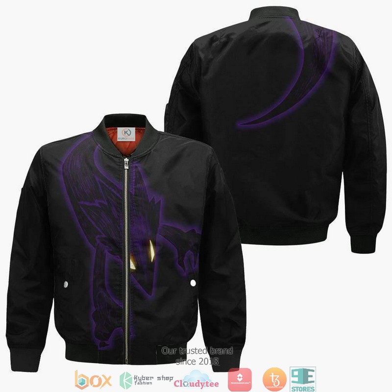 Fumikage Tokoyami My Hero Academia Mha Anime 3D Bomber jacket