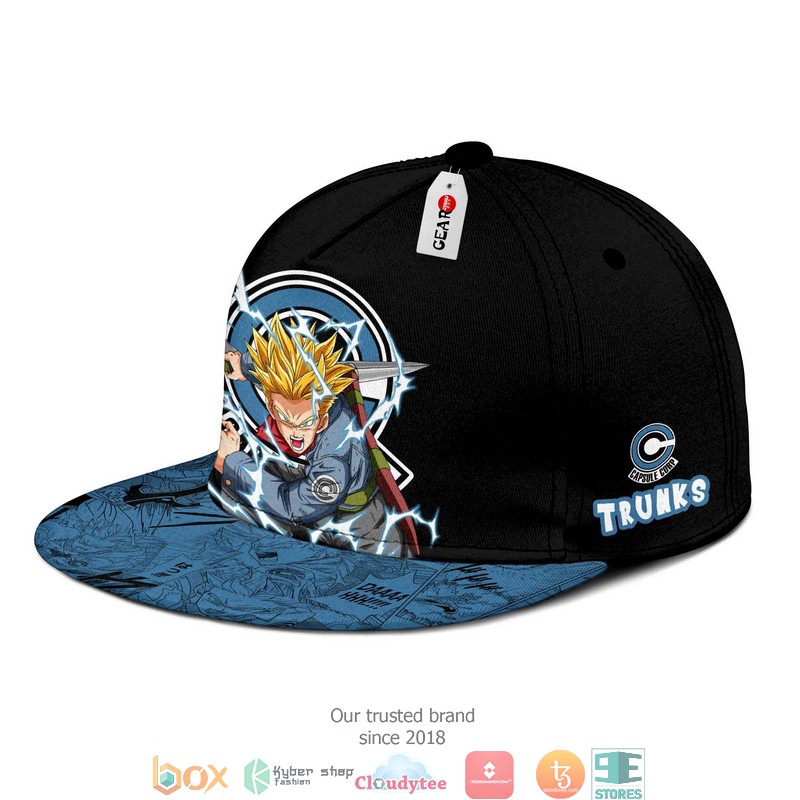 Future Trunks Anime Dragon Ball Snapback hat 1