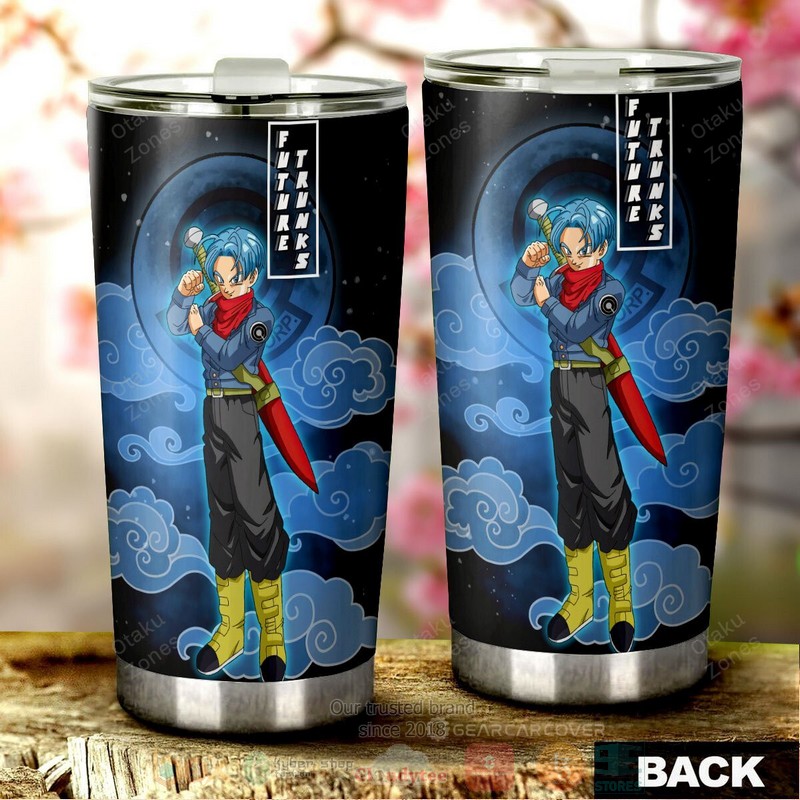 BEST Future Trunks Dragon Ball Anime 3D Steel Tumbler 3 Future Trunks Dragon Ball Anime Tumbler 1 2
