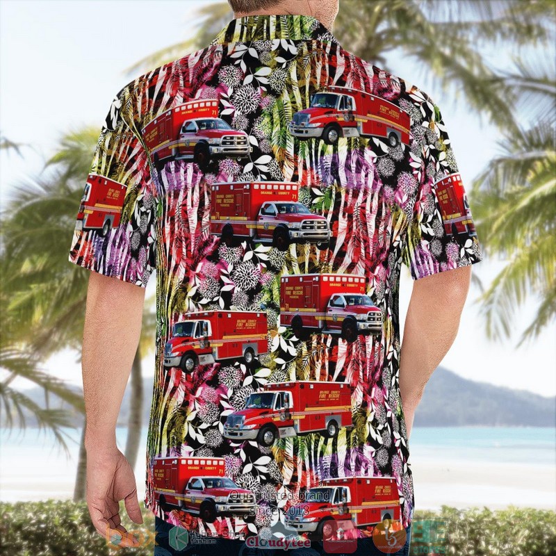 Florida Orange County Fire Rescue Paramedic Hawaiian shirt 2 Florida Orange County Fire Rescue Paramedic Hawaiian shirt word3