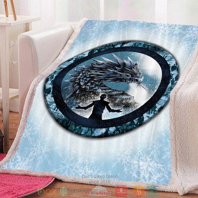GOT Winter is Here Throw Blanket