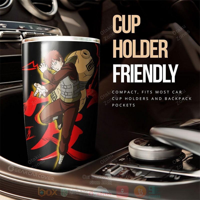 BEST Gaara And Naruto Naruto Anime 3D Steel Tumbler 3 Gaara And Naruto Naruto Anime Tumbler 1 2