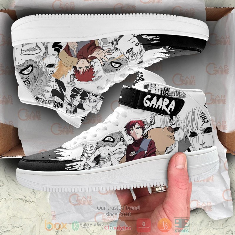 NEW Gaara Anime Mix Manga High Top Air Force Shoes 4 Gaara Anime Mix Manga High Air Force Shoes 1 2 3