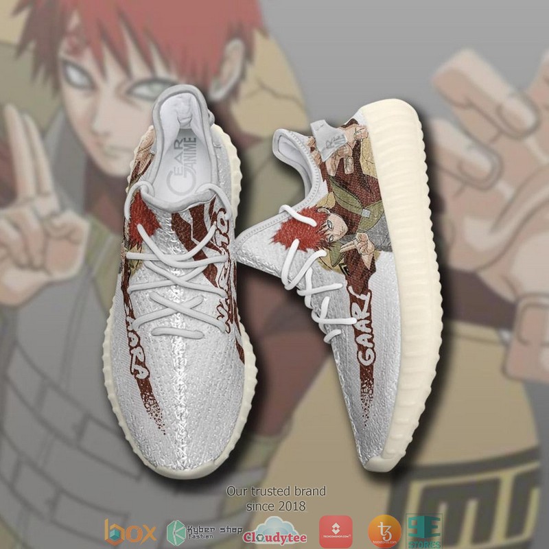 Gaara Anime Yeezy Sneaker Shoes 1