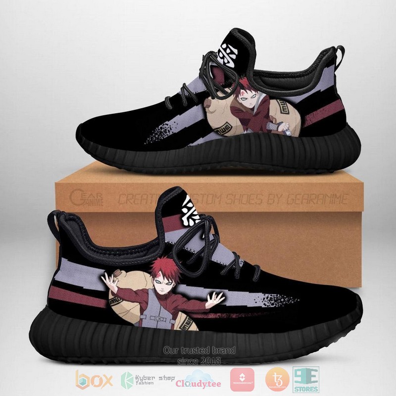 Gaara Jutsu Naruto Anime Reze Shoes