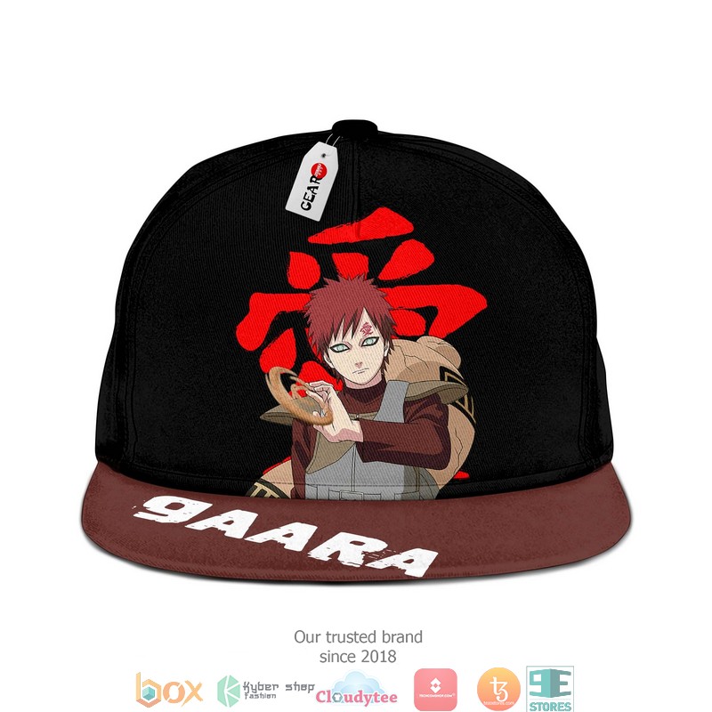 Gaara NRT Anime Snapback hat