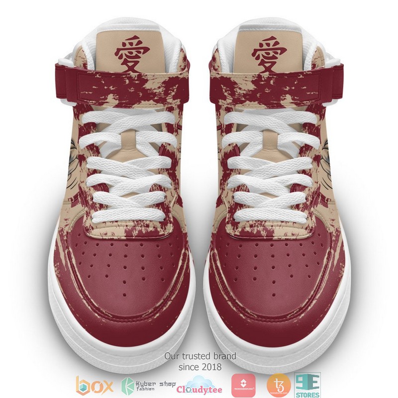 Gaara Skill NRT Anime Red High Air Force Shoes 3 Gaara Skill NRT Anime Red High Air Force Shoes 1 2