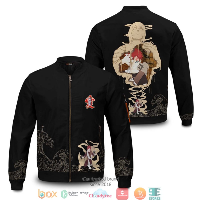 Gaara Spirit Bomber Jacket 1 Gaara Spirit Bomber Jacket word2
