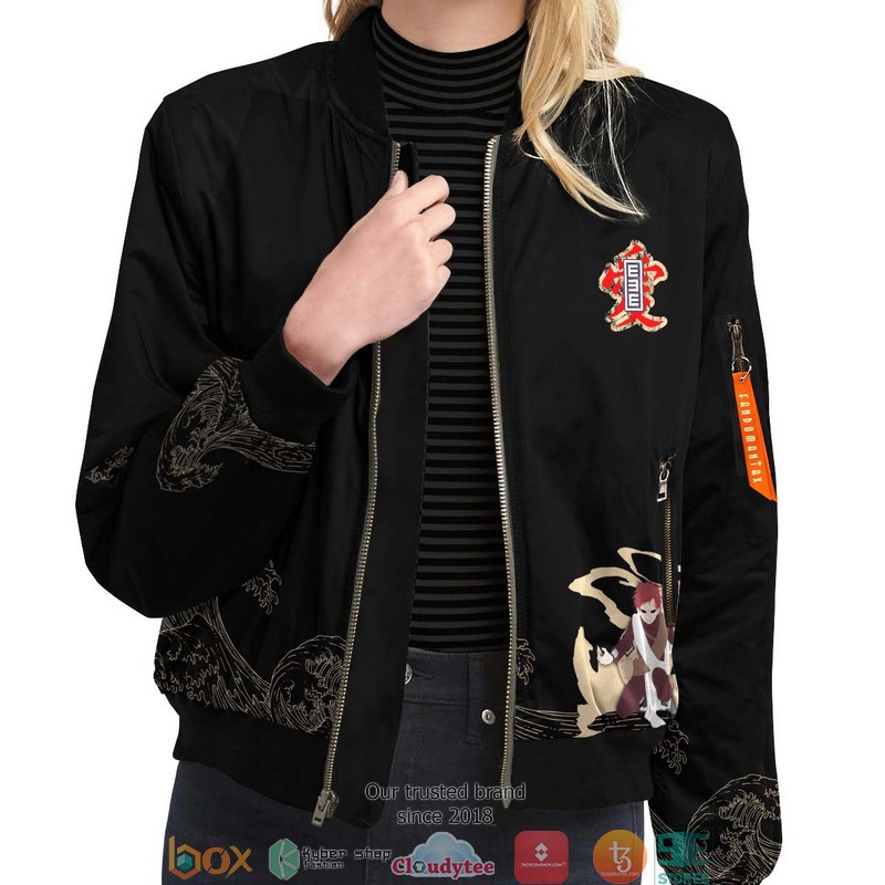 Gaara Spirit Bomber Jacket 10 Gaara Spirit Bomber Jacket word2