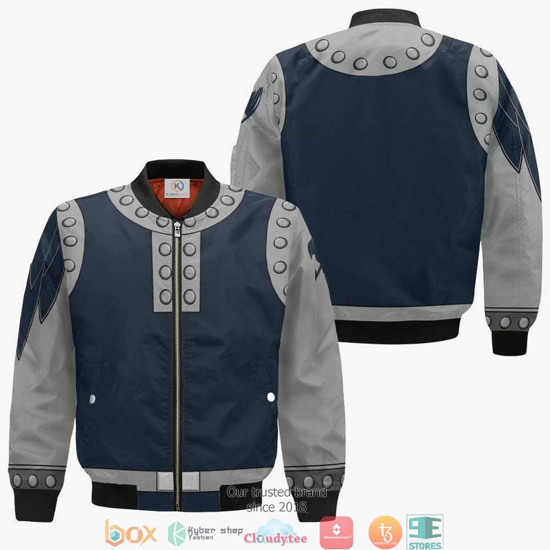 Gajeel Redfox Fairy Tail Anime 3D Bomber jacket