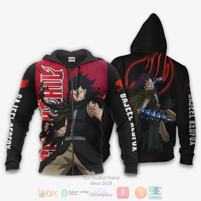 Gajeel Redfox Fairy Tail Anime Stores 3D Hoodie Bomber Jacket