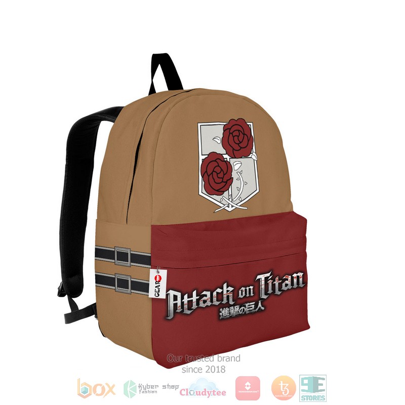 Garrison Regiment Attack On Titan Anime Backpack 1