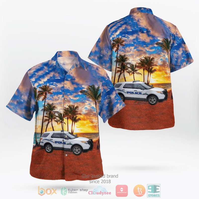 Gatlinburg Police Department Gatlinburg Tennessee Hawaiian Shirt word2